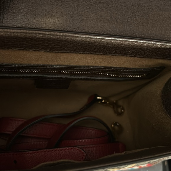 GUCCI 🌸Tian Too Handle and convertible crossbody - Picture 12 of 13